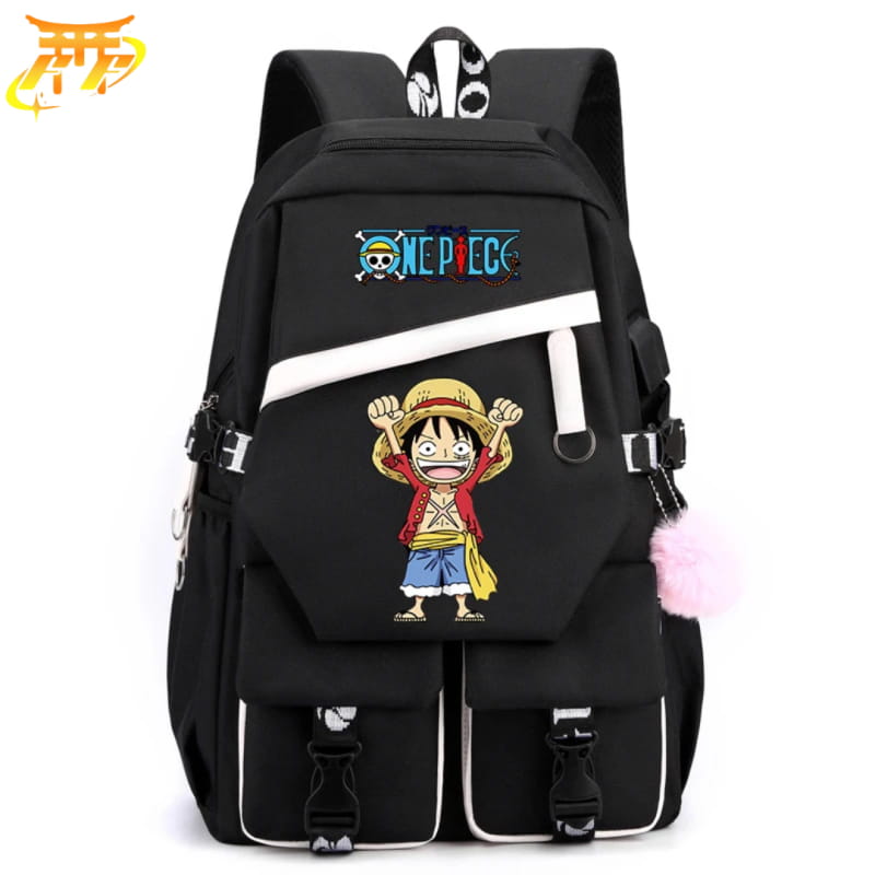 Luffy Czarny Plecak - One Piece™