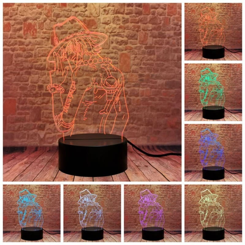 Portgas D. Ace Lampka LED - One Piece™