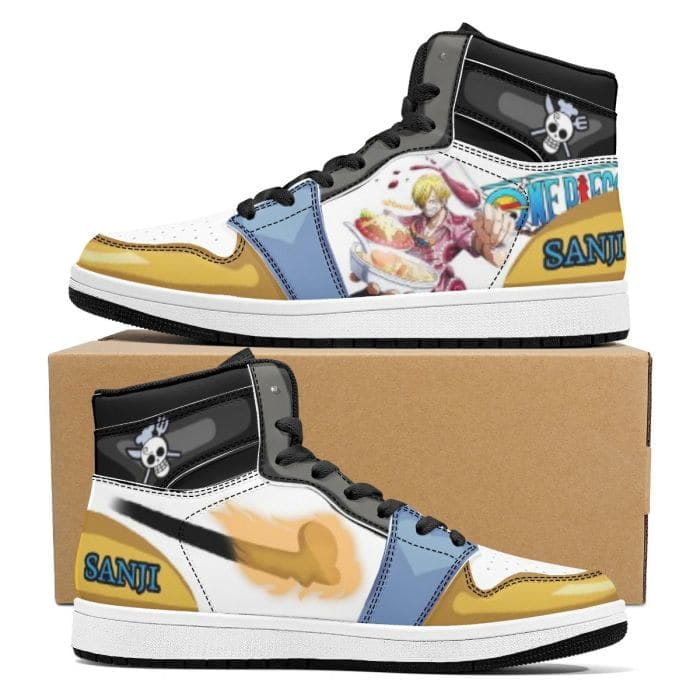 Sanji Czarna Noga Sneakersy - One Piece™