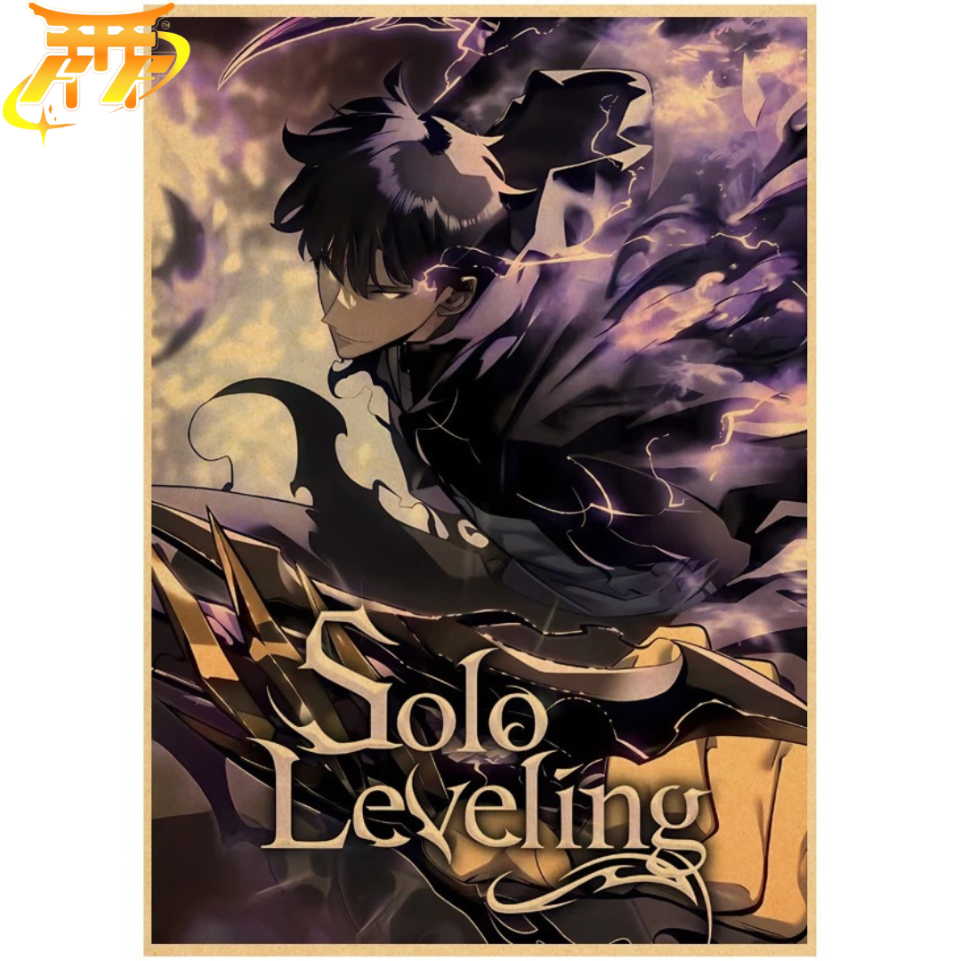 Sung Jinwoo Moc Cieni Plakat - Solo Leveling™