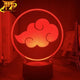 Akatsuki Chmura Lampka LED - Naruto Shippuden™