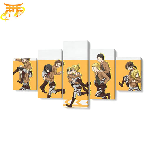 All Stars Obraz w Ramie - Attack on Titan™