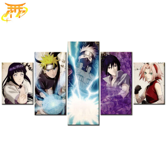 All Stars Obraz w Ramie - Naruto Shippuden™