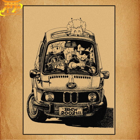 Aralé Samochód Plakat - Dragon Ball Z™