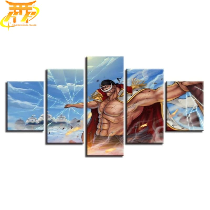 Barbe Blanche Obraz w Ramie - One Piece™