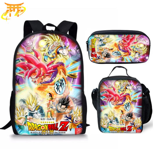 Battle of Gods Plecak z Piórnikiem i Torbą - Dragon Ball Z™