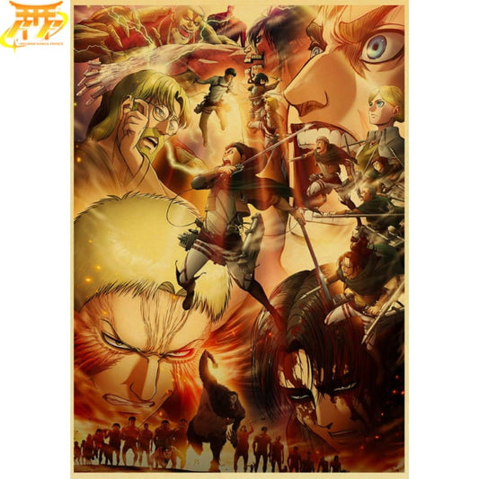 Bitwa pod Shiganshina Plakat - Attack on Titan™