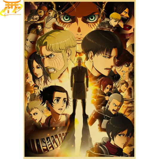 Bitwa w Revelio Plakat - Attack on Titan™