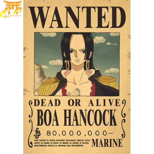 Boa Hancock Poszukiwany Plakat - One Piece™