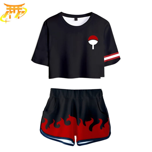 Clan Uchiwa Damska Piżama - Naruto Shippuden™