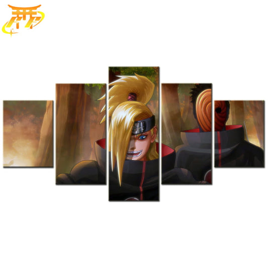 Deidara & Tobi Obraz w Ramie - Naruto Shippuden™