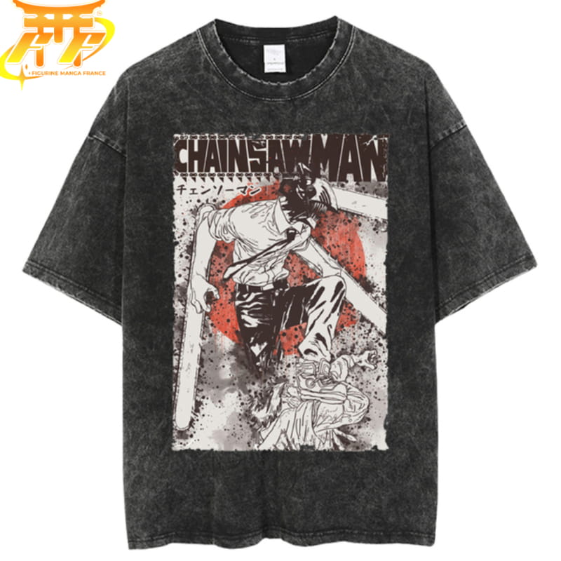 Denji Szał Koszulka - Chainsaw Man™