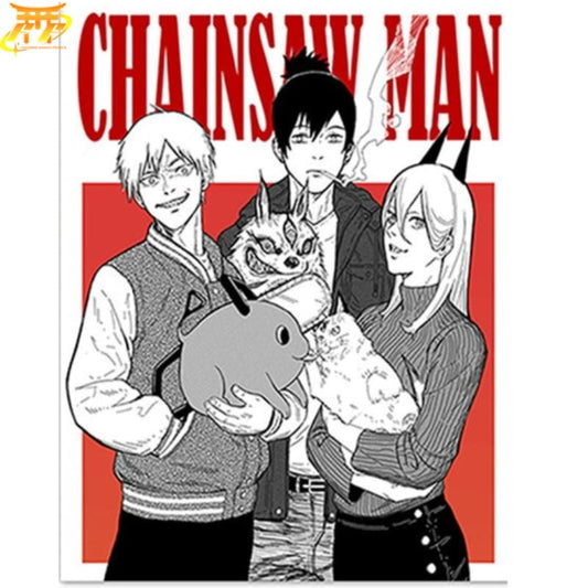 Drużyna Aki Plakat - Chainsaw Man™