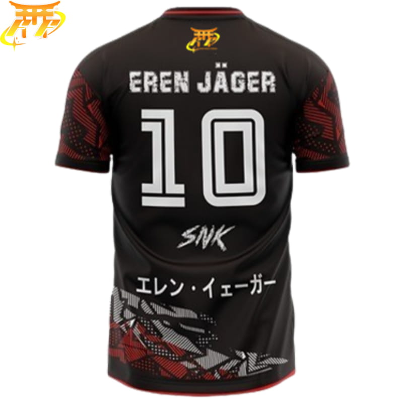 Eren Jäger Koszulka Piłkarska - Attack on Titan™