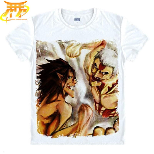 Eren vs Reiner Koszulka - Attack on Titan™