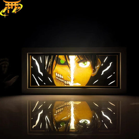 Eren x Titan Assaillant Lampka LED 3D - Attack on Titan™