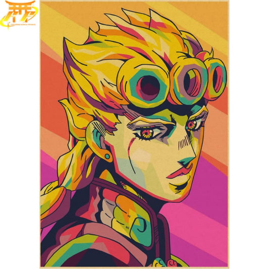 Giorno Giovanna Plakat - Jojo's Bizarre Adventure™