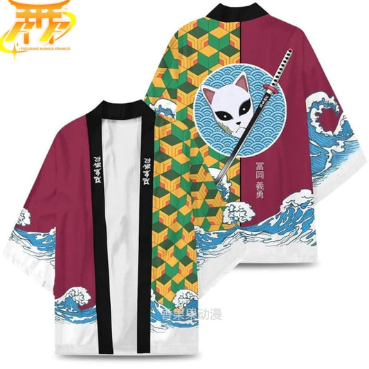 Giyu Tomioka Kurtka Kimono - Demon Slayer™