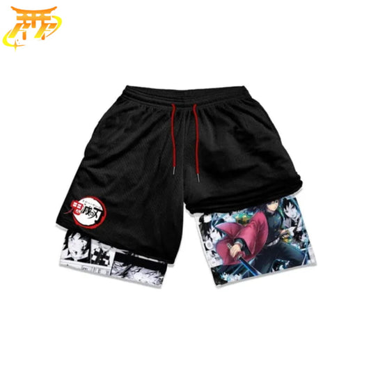 Giyu Tomioka Souffle de l'Eau Spodenki - Demon Slayer™
