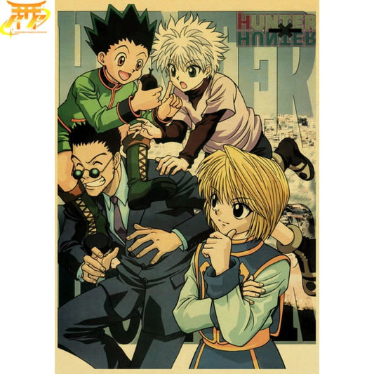 Główni Bohaterowie Plakat - Hunter x Hunter™