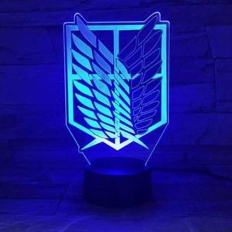Godło Brygady Zwiadowców Lampka LED - Attack on Titan™