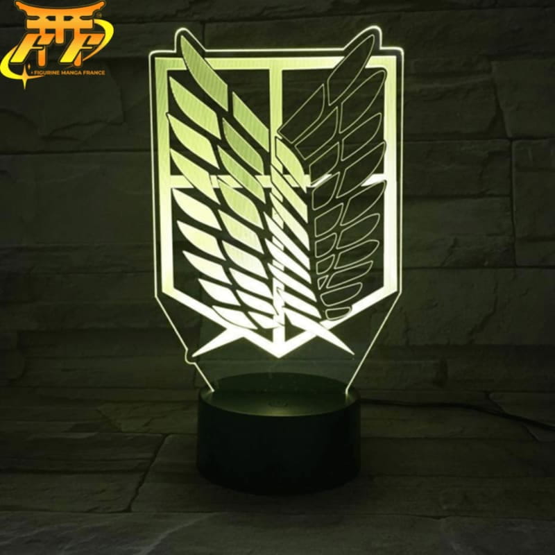 Godło Brygady Zwiadowców Lampka LED - Attack on Titan™