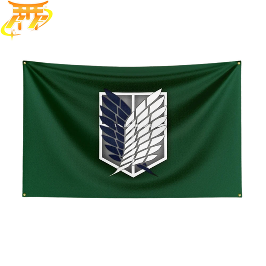 Godło Skrzydeł Wolności Flaga - Attack on Titan™