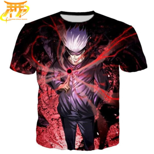 Gojo Czerwony Koszulka - Jujutsu Kaisen™