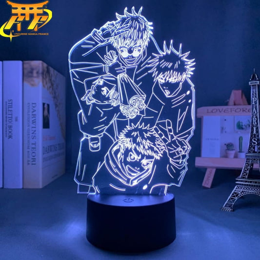 Gojo i jego uczniowie Lampka LED - Jujutsu Kaisen™