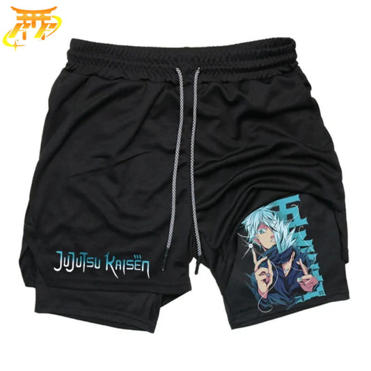 Gojo Zaklęcie Pierwotne Niebieskie Spodenki - Jujutsu Kaisen™