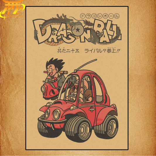 Goku Car Plakat - Dragon Ball Z™