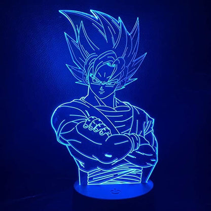 Goku SSJ Różowy Lampka LED - Dragon Ball Z™
