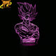 Goku SSJ Różowy Lampka LED - Dragon Ball Z™