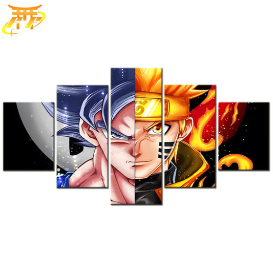Goku x Naruto Obraz w Ramie - Naruto Shippuden™
