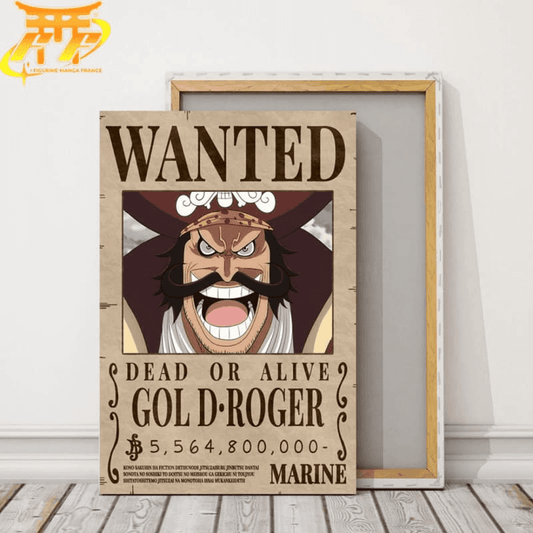 Gol D. Roger Poszukiwany Plakat - One Piece™
