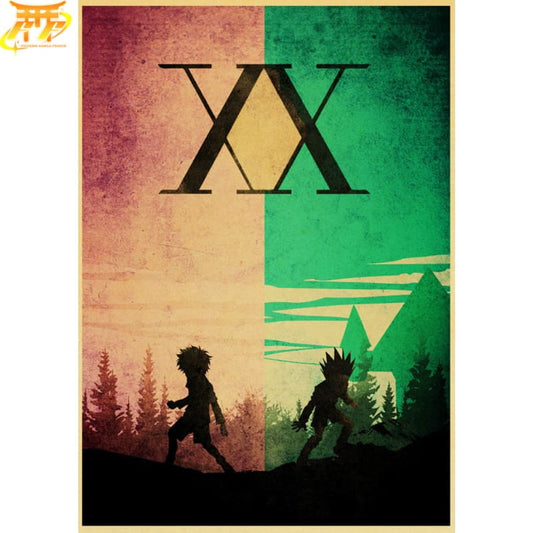 Gon i Kirua Plakat - Hunter x Hunter™