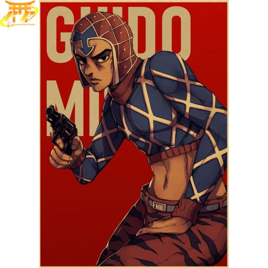 Guido Mista Plakat - Jojo's Bizarre Adventure™