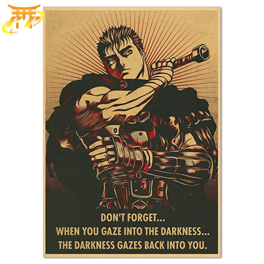 Guts ciemny Plakat - Berserk™