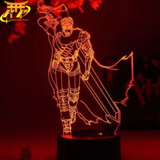 Guts Czarny Miecznik Lampka LED - Berserk™