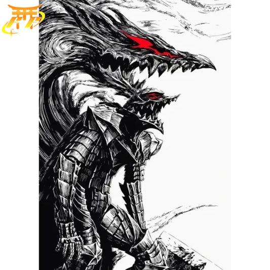 Guts Pancerz Czarnego Rycerza Plakat - Berserk™