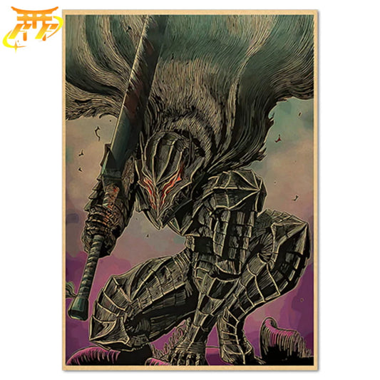 Guts Rycerz Cienia Plakat - Berserk™