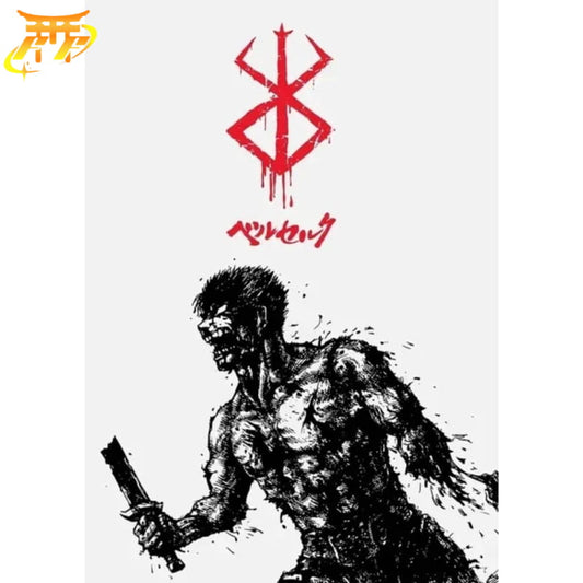 Guts Upadły Rycerz Plakat - Berserk™