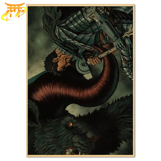 Guts vs Zodd Plakat - Berserk™