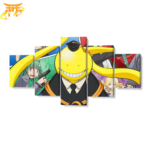 Gwiazdy klasy 3-E Obraz w Ramie - Assassination Classroom™