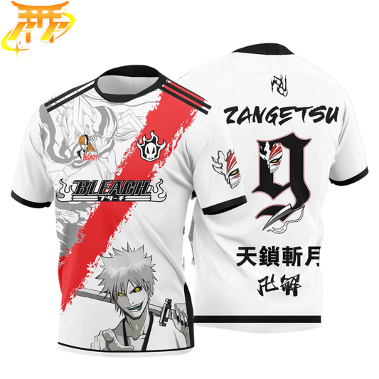 Ichigo Kurosaki "Zangetsu" Koszulka Piłkarska - Bleach™