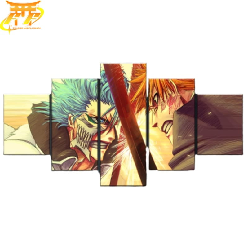 Ichigo vs Grimmjow Obraz w Ramie - Bleach™