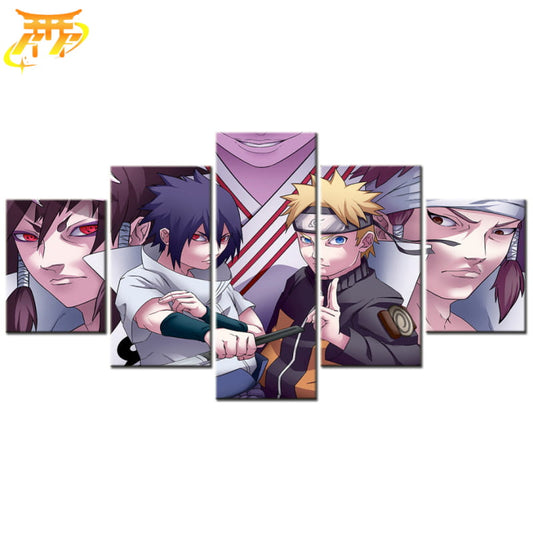 Indra & Asura Obraz w Ramie - Naruto Shippuden™
