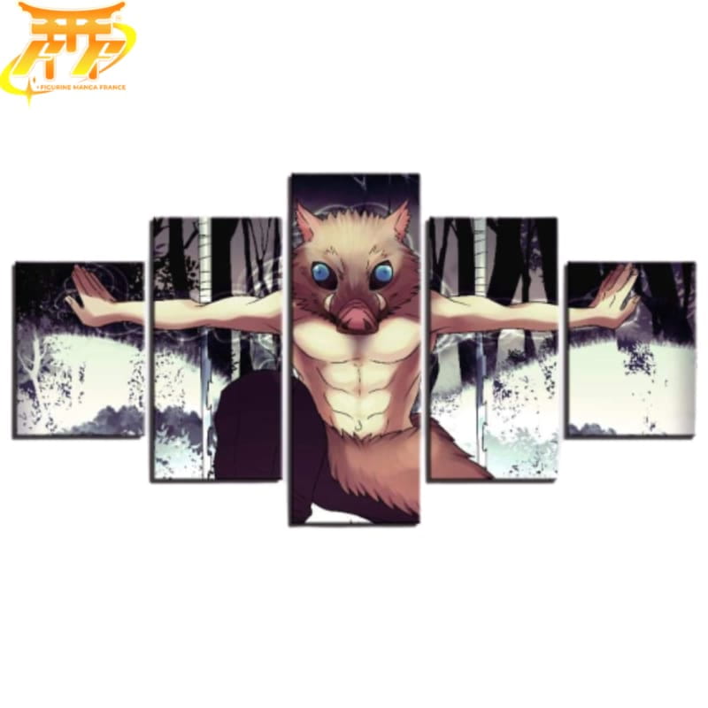 Inosuke Hashibira Obraz w Ramie - Demon Slayer™