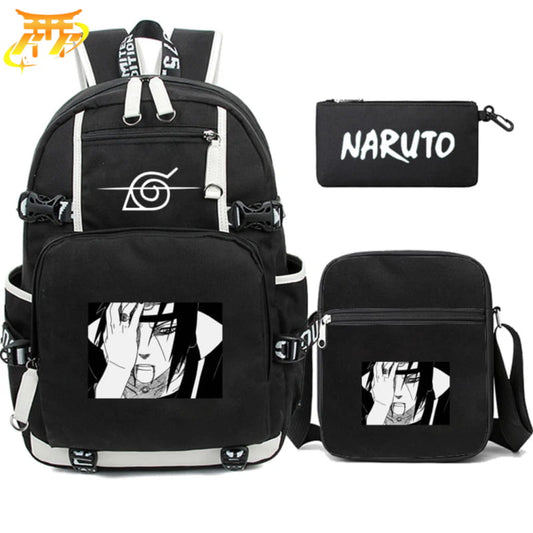 Itachi Plecak z Piórnikiem i Torbą - Naruto Shippuden™