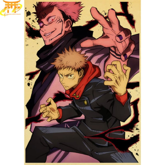 Itadori x Sukuna Plakat - Jujutsu Kaisen™